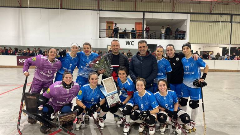 Victoria por la mínima del CP Esneca Fraga en la sexta jornada de la Ok Liga Iberdrola.