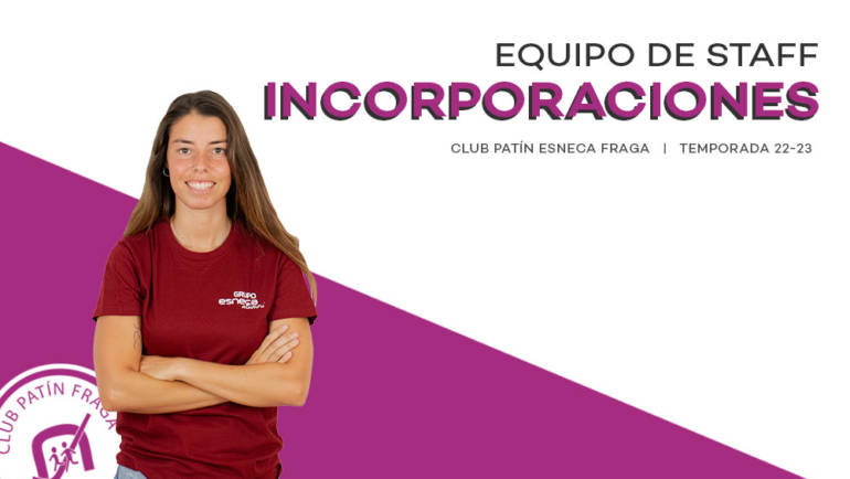 Cristina Tortella será la fisioterapeuta del Club Patín Esneca Fraga en la temporada 22-23