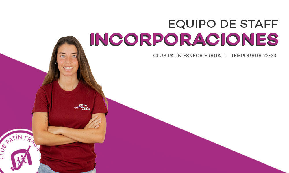 Cristina Tortella será la fisioterapeuta del Club Patín Esneca Fraga en la temporada 22-23